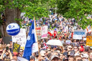 Freedom protests against Covid 19 