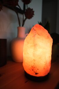 Himalayan salt lamp home