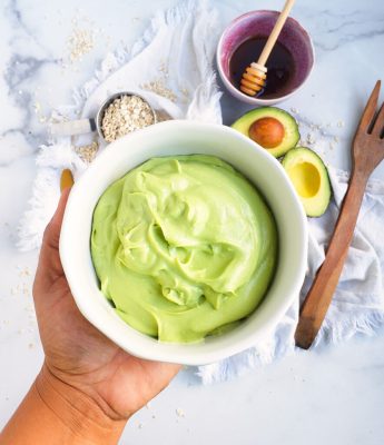 Avocado facemask