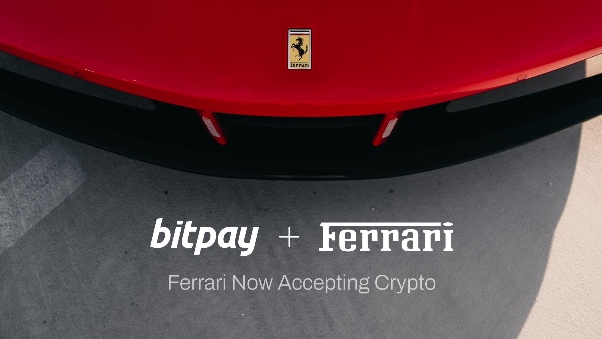 BitPay, Ferrari, crypto, bitcoin 