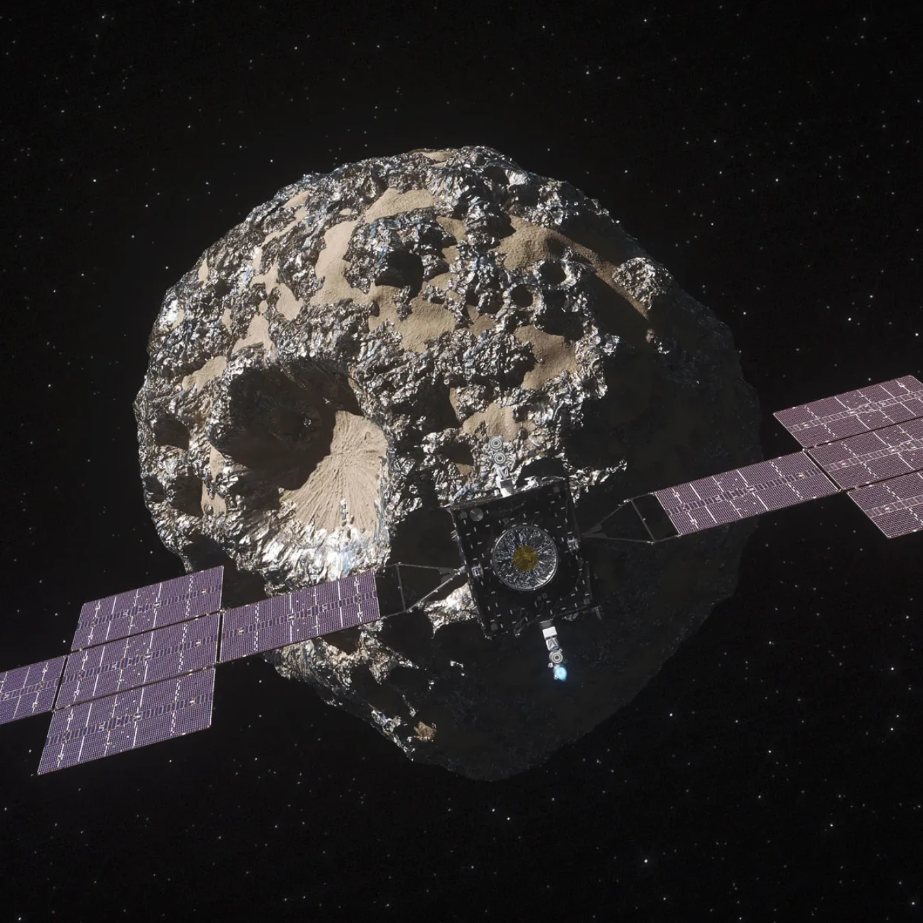 NASA is launching a 10 quintillion mission to a metal planet , Psyche, metal asteroid 