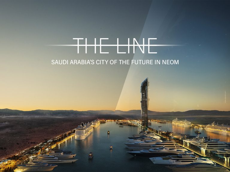 The line, Saudi Arabia, construction, city of the future, innovation