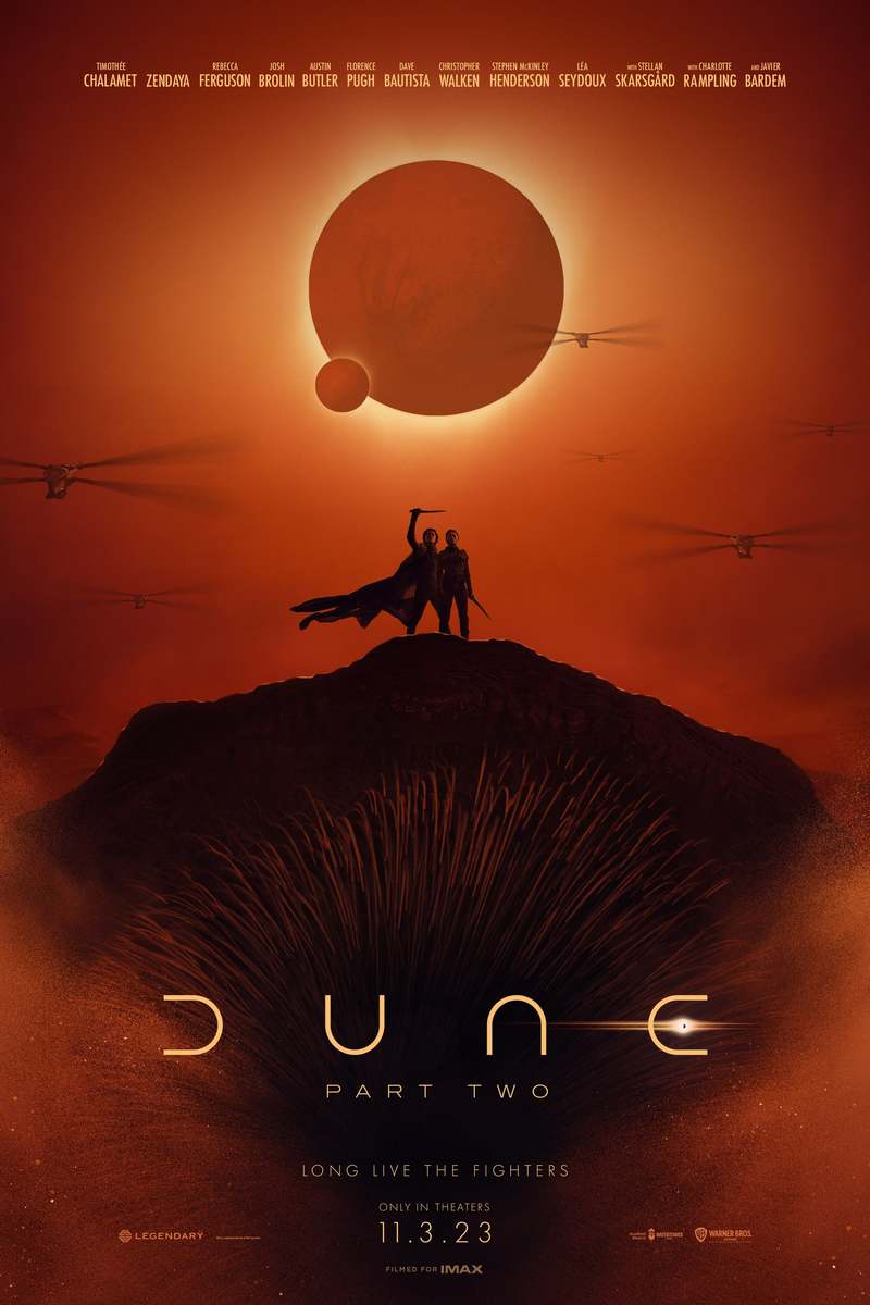 Dune Part Two, zen day, Timothée Chalamet, Florence Pugh, movie, 