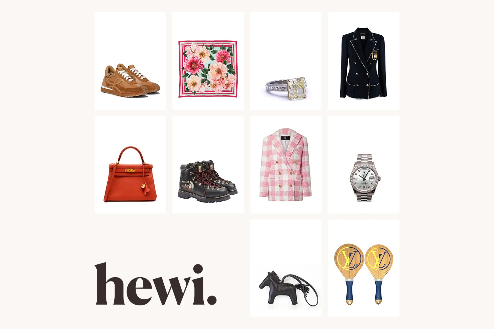 Hewi, second hand store website