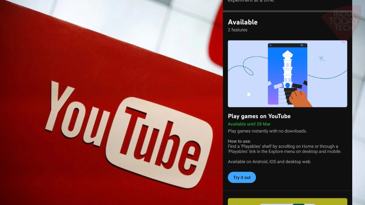 Playables, YouTube going into gaming, games