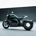 Hubless electric motorcycle